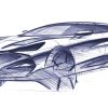 Bosquejo del Cupra Tavascan, concept completamente eléctrico. 