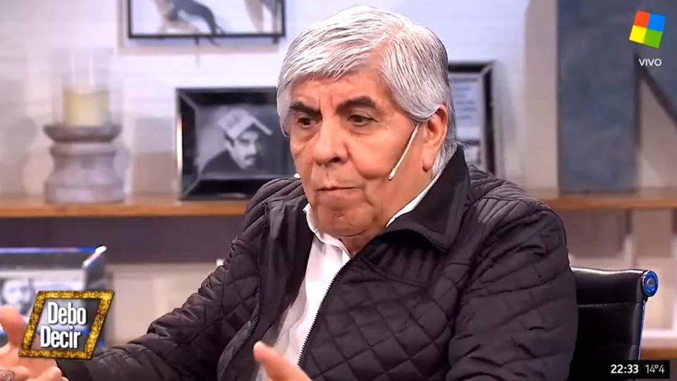Hugo Moyano, secretario general del sindicato de Camioneros.