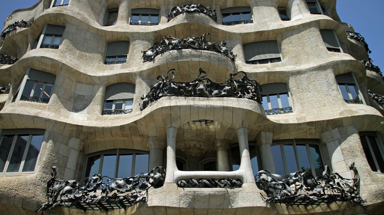 La Pedrera o Casa Milà de Barcelona.