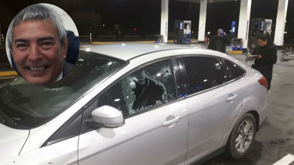 El comisario Mariano Valdés fue baleado en la autopista Buenos Aires-Rosario.