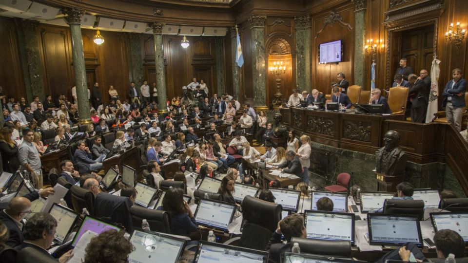 La cámara de Diputados de la ciudad de Buenos Aires.