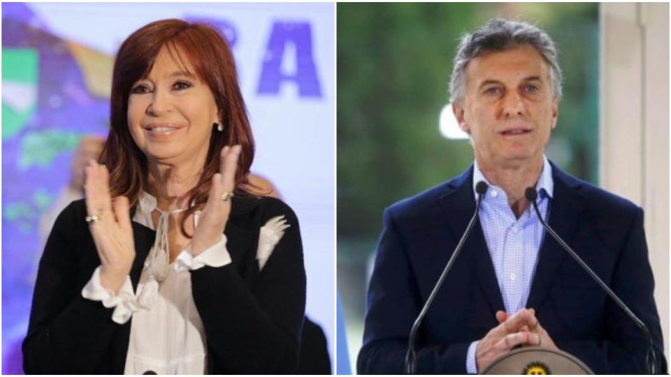 Macri y Cristina.