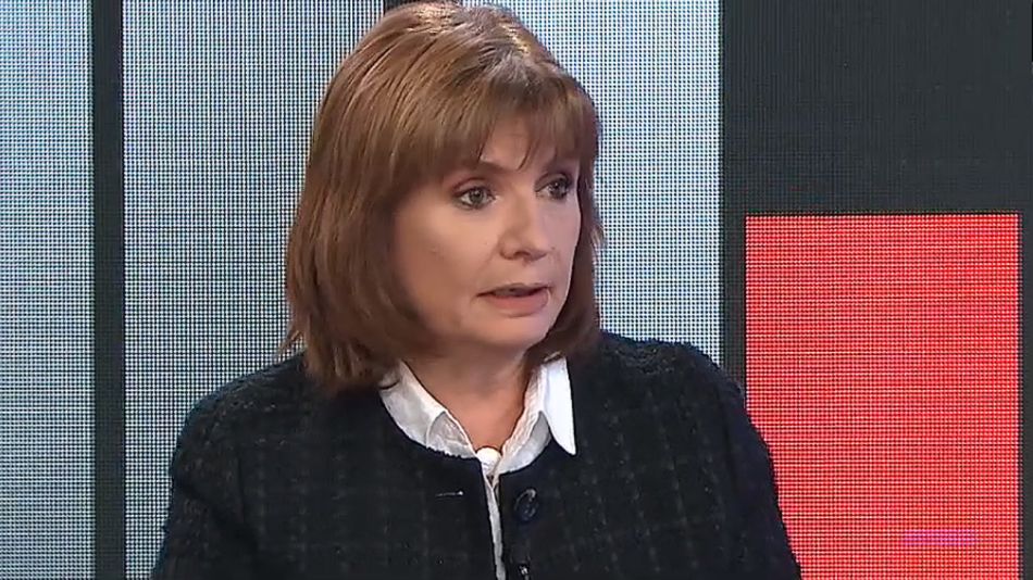 patricia bullrich ministra seguridad