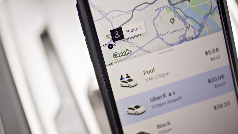 Uber app