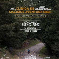 Nación Salvaje realizará la primera clínica de ciclismo de aventura de nivel inicial el sábado 2 y domingo 3 de noviembre en la Ciudad de Buenos Aires