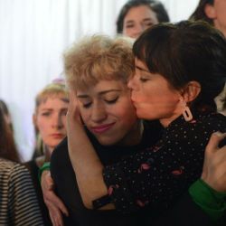 Actrices Argentinas apoyó a Anahí de la Fuente (Fotos: Pablo Cuarterolo)