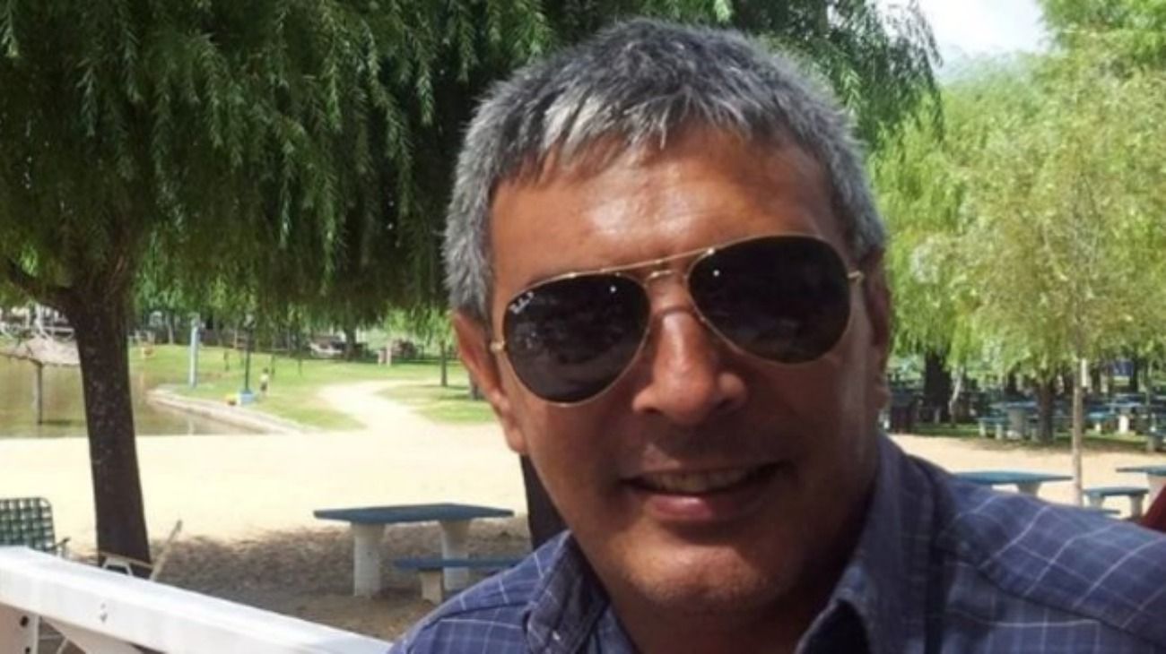Mariano Valdés, el comisario baleado en un confuso episodio en Santa Fe.