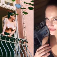 Connie Ansaldi reflexionó sobre la libertad con un jugado topless