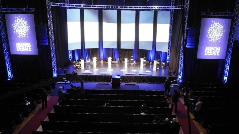 Archivo. Debate presidencial.