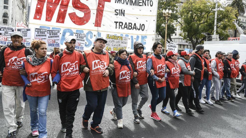 Movimientos sociales reclaman la emergencia alimentaria.