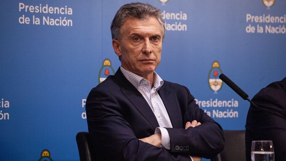 President Macri Holds Press Conference After Landslide Primary Defeat 