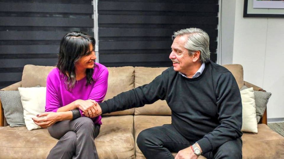 REENCUENTRO. Alberto F. y Natalia de la Sota se reecontrarán esta tarde en la misa del exgobernador. Allí, estará también Schiaretti.