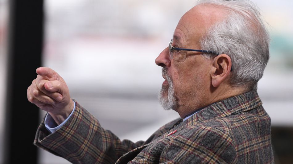 Horacio Verbitsky, en la entrevista con Jorge Fontevecchia.