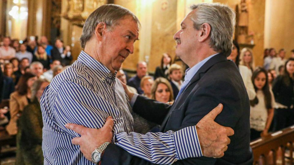 Schiaretti y Alberto Fernández