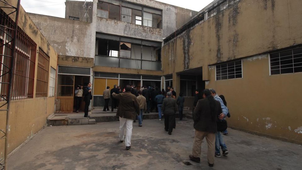 Centro de detención El Pozo en Banfield, provincia de Buenos Aires.