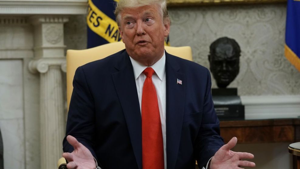 President Trump Discusses Flavored Vaping Products In The Oval Office