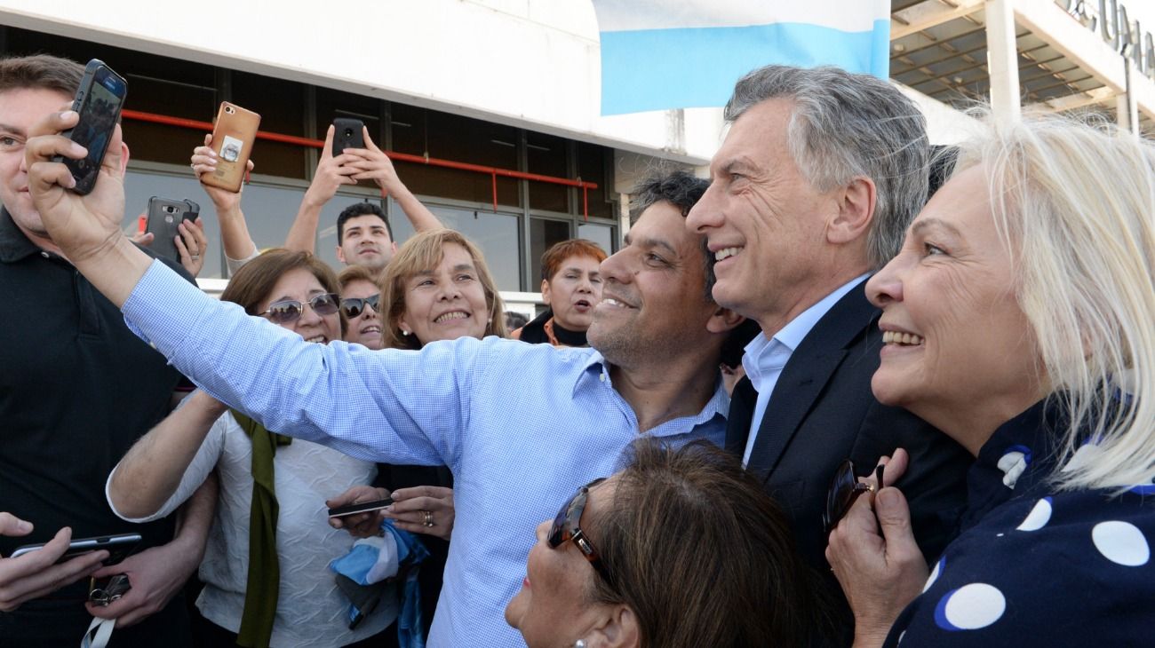 Macri, en campaña y recargado: inauguró una obra con fondos de la valija de Antonini