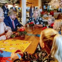 Máxima de Holanda en la provincia de Drente