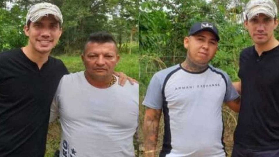 Juan Guaidó con alias "Brother" y "Nandito", jefes de Los Rastrojos.