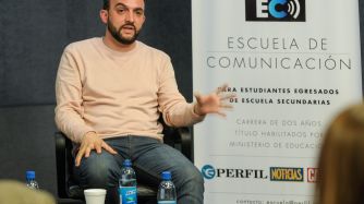 Leonardo Grosso en la Escuela de Comunicación