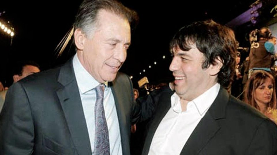 empresario Cristóbal López y su socio, Fabián De Souza