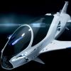 El avión espacial creada por Lexus para el cine.