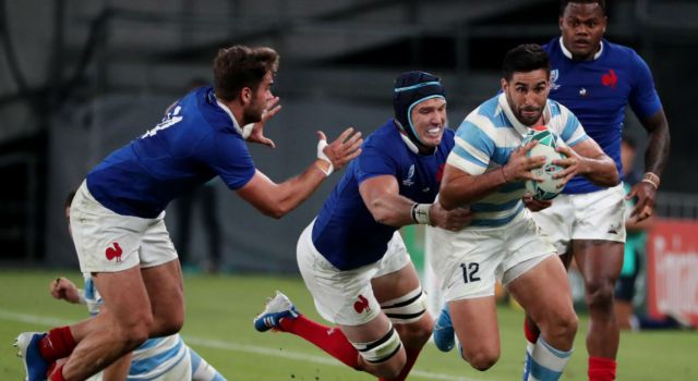 Los Pumas ante Francia en el debut del Mundial de rugby,
