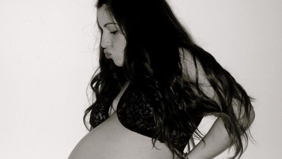 Gianina Maradona embarazada 