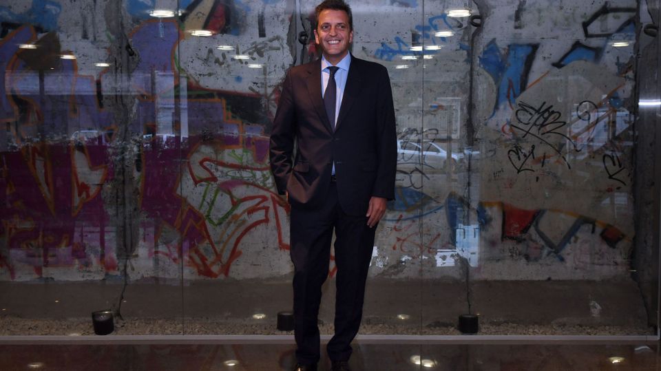 Sergio Massa, en la entrevista con Jorge Fontevecchia.