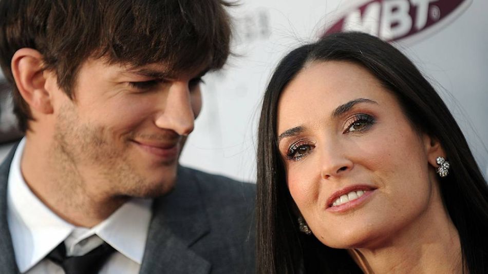 Demi Moore contó que los tríos sexuales con Ashton Kutcher causaron el fin de su matrimonio