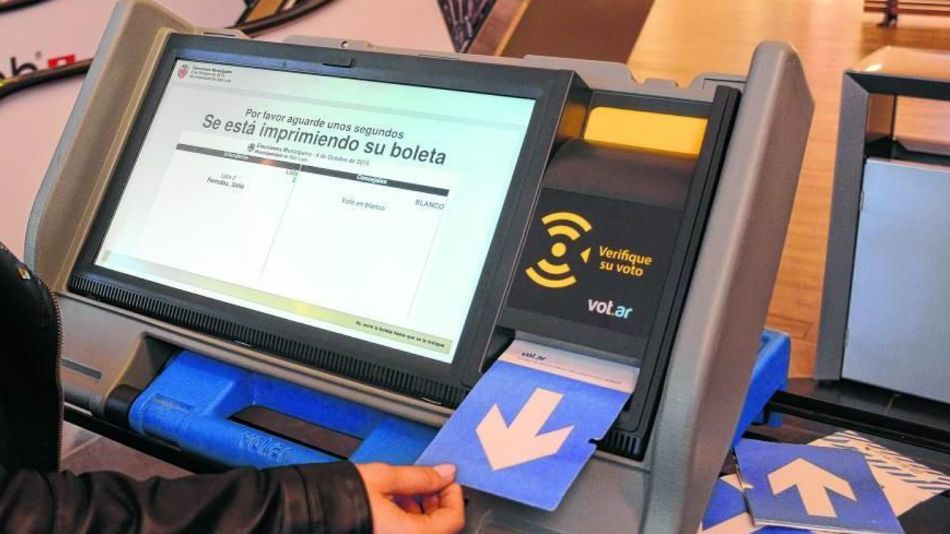 La elección de intendente en Neuquén es con boleta electrónica.