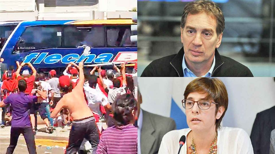Disparador. El ataque al micro de Boca abrió la discusión. Actores. Santilli, a cargo de dos nuevos partidos de riesgo. Burgos impulsa el proyecto.