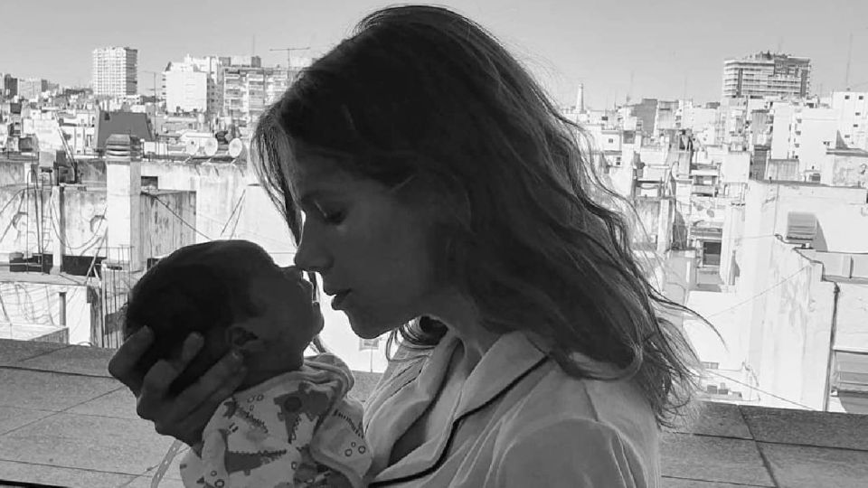 Violeta Urtizberea compartió la primera foto de su hija, Lila