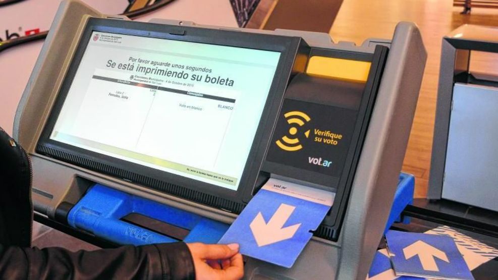 La elección de intendente en Neuquén es con boleta electrónica.