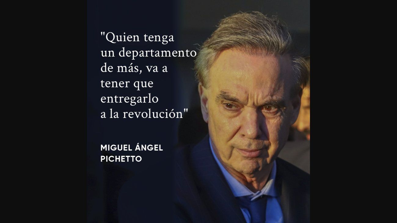 Frase de Pichetto
