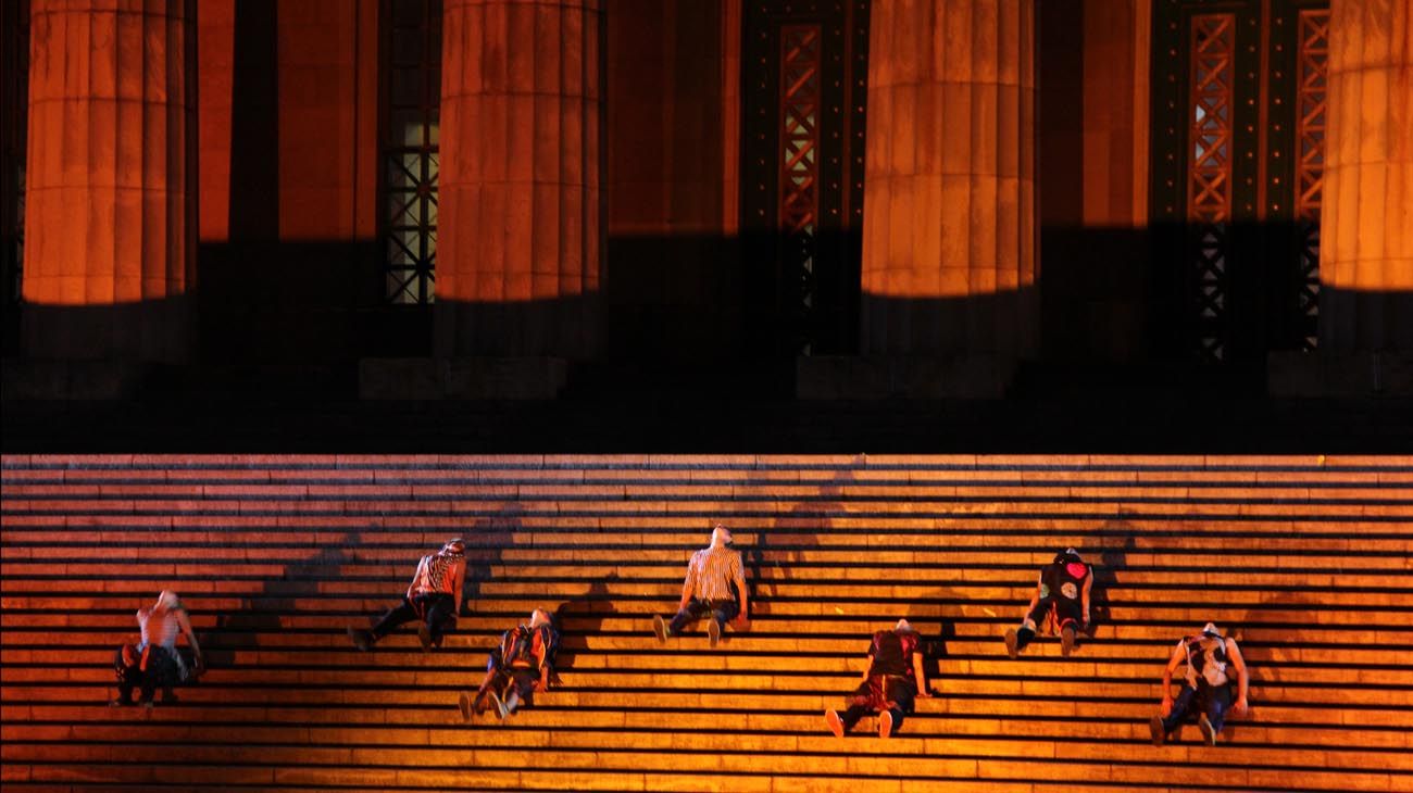 Los festejos por los 30 años del Rojas, en la Facultad de Derecho.