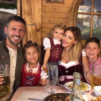 Evangelina Anderson y su familia