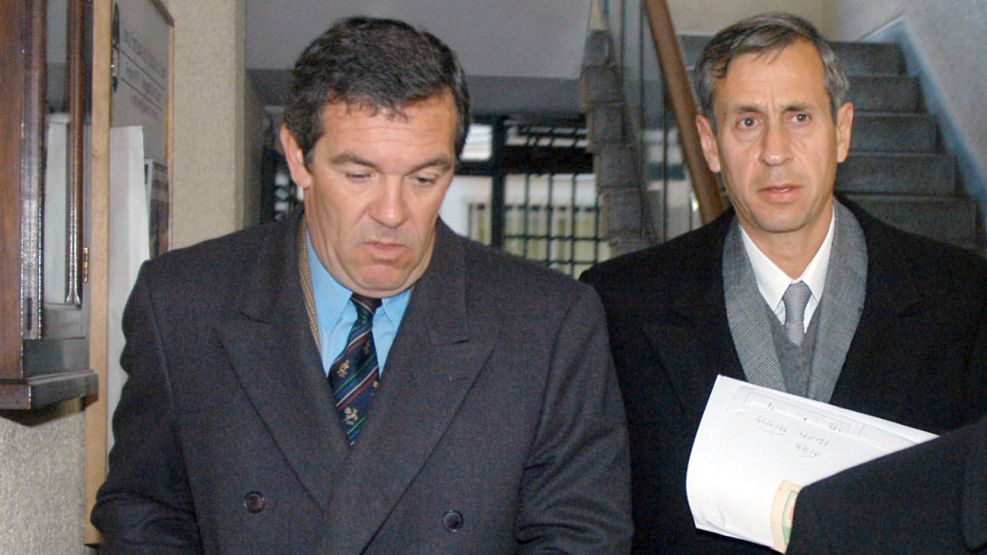 Archivo. El viudo Marcelo Macarrón junto a su abogado.