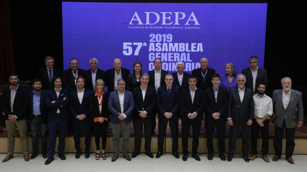 Consejo Ejecutivo de ADEPA 2019-2020.