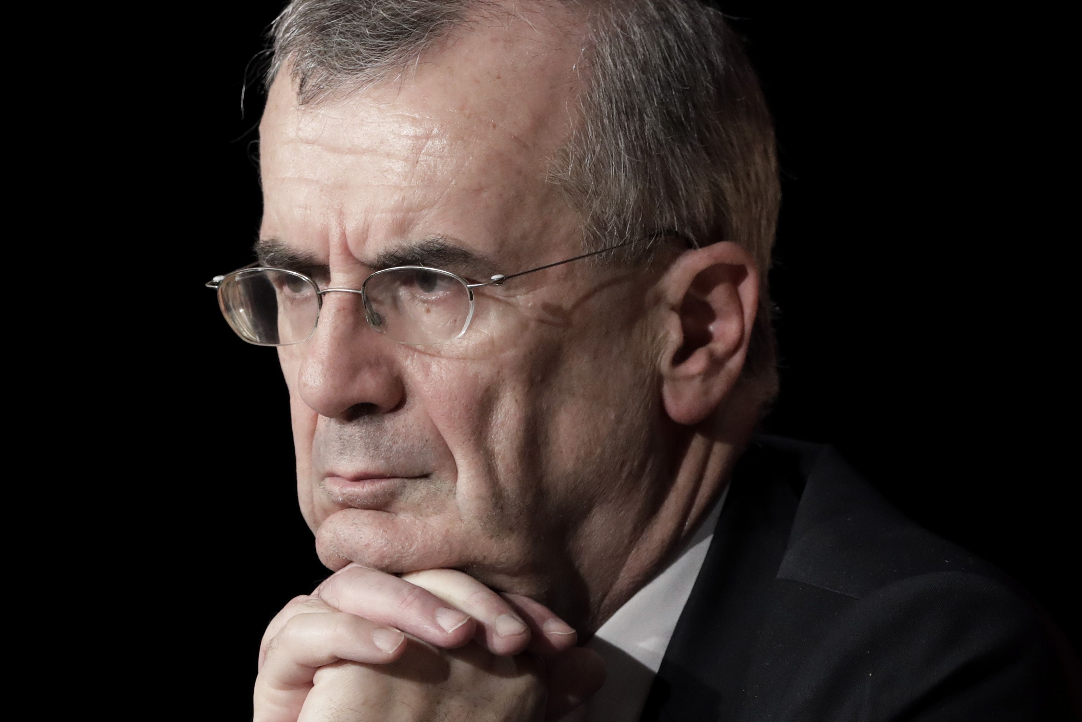 Bank of Japan Governor Haruhiko Kuroda and Bank of France Governor Francois Villeroy de Galhau Speak At The Paris Europlace Financial Forum