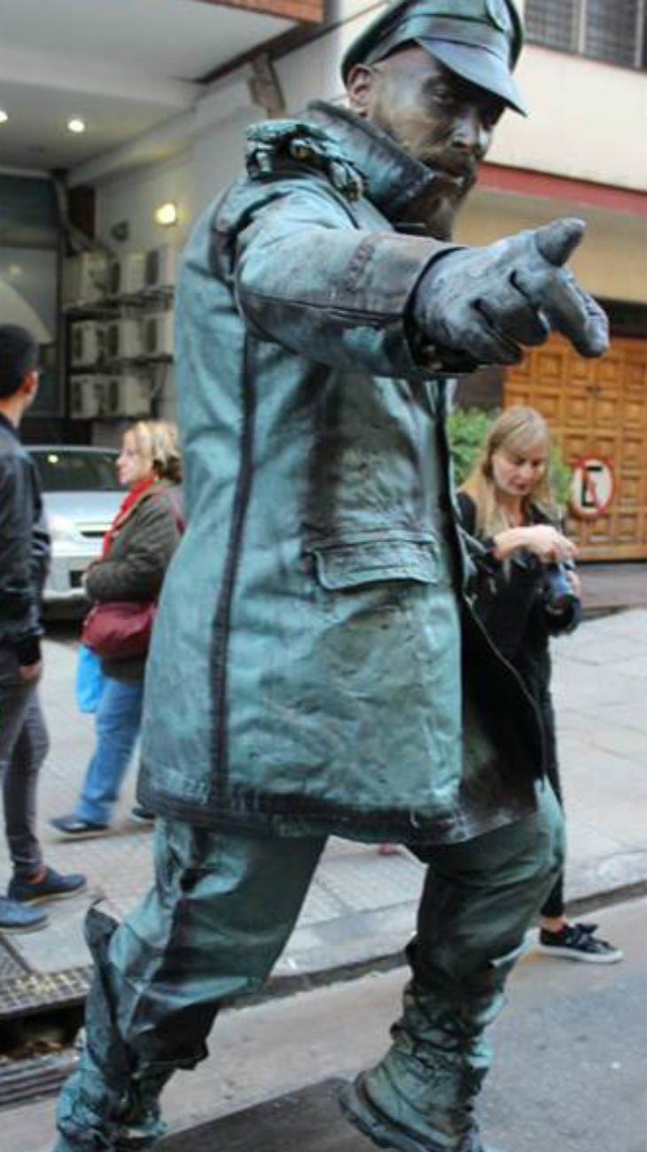 El concurso se realizó en la calle Paraguay, entre Uruguay y Talcahuano