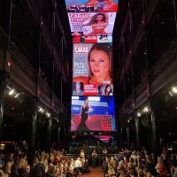 Pampita homenajeada