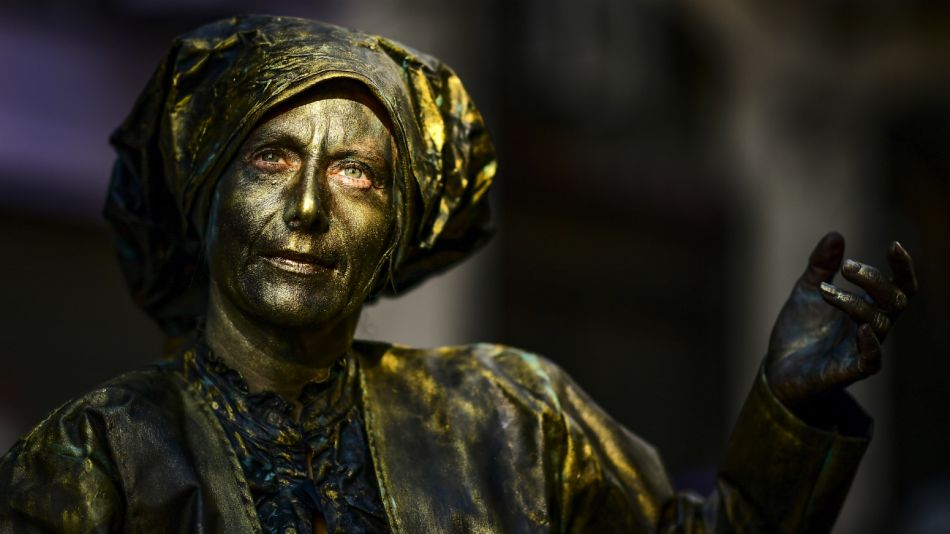 Concurso estatuas vivientes