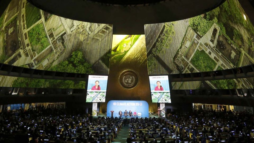 Greta Thunberg en la ONU