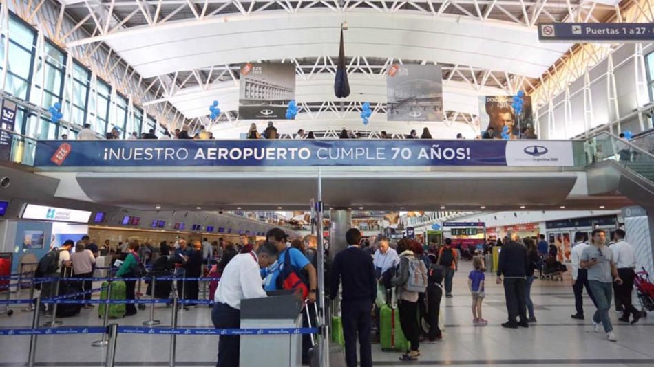 ARCHIVO. Aeropuerto Internacional de Ezeiza.