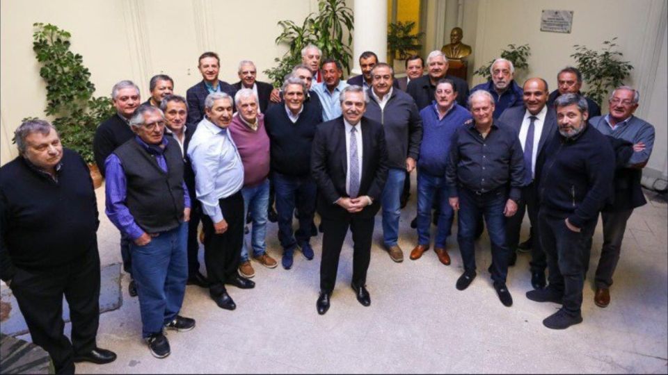 El apoyo que recibió Alberto Fernández de la CGT antes de las PASO.