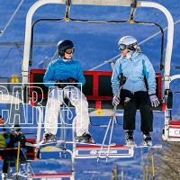 El ex "Puma", Manuel Contepomi presenta su familia en Chapelco