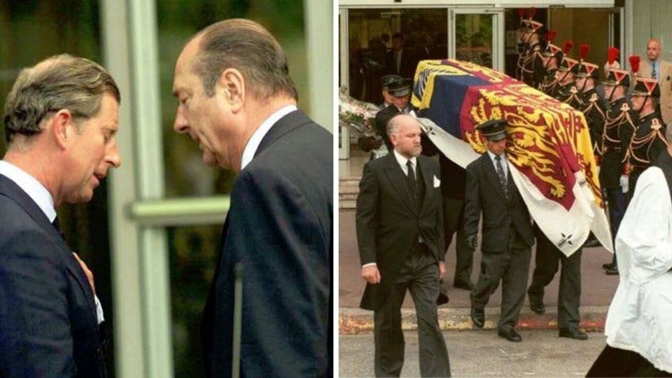 Jacques Chirac gobernaba Francia cuando la princesa de Gales murió en París.