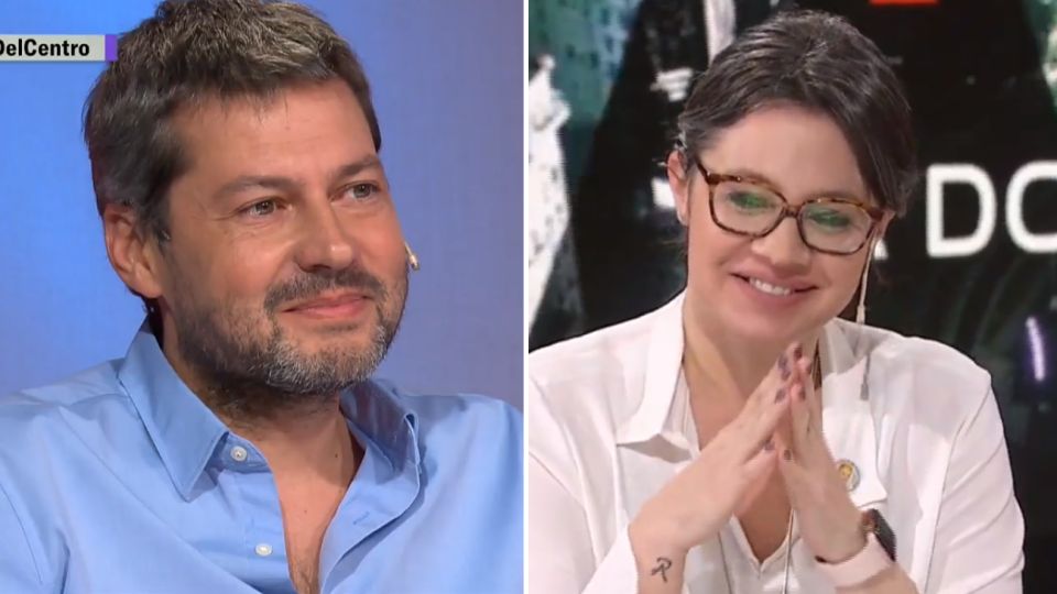El candidato a jefe del gobierno porteño por el Frente de Todos, Matías Lammens, y su compañera de fórmula Gisela Marziotta