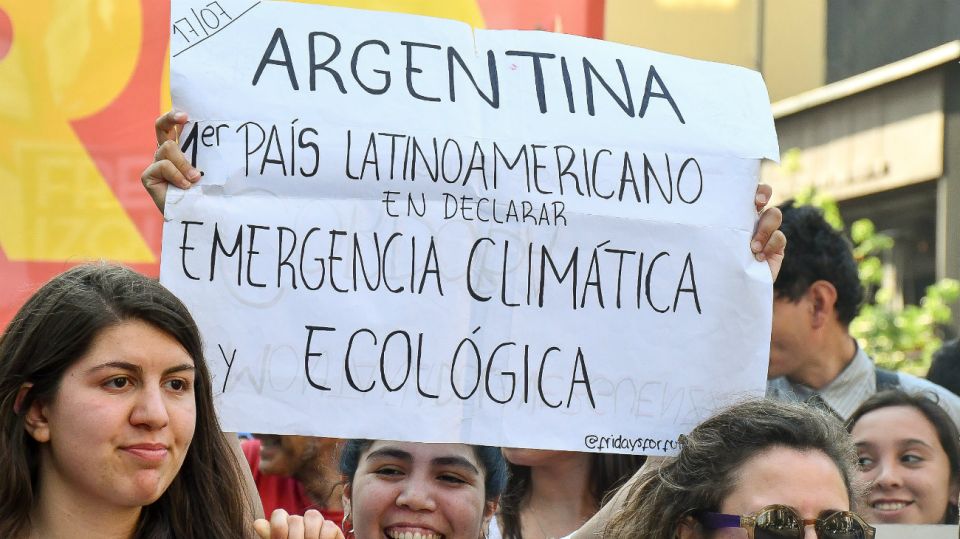 Marchas por el cambio climático en todo el país.